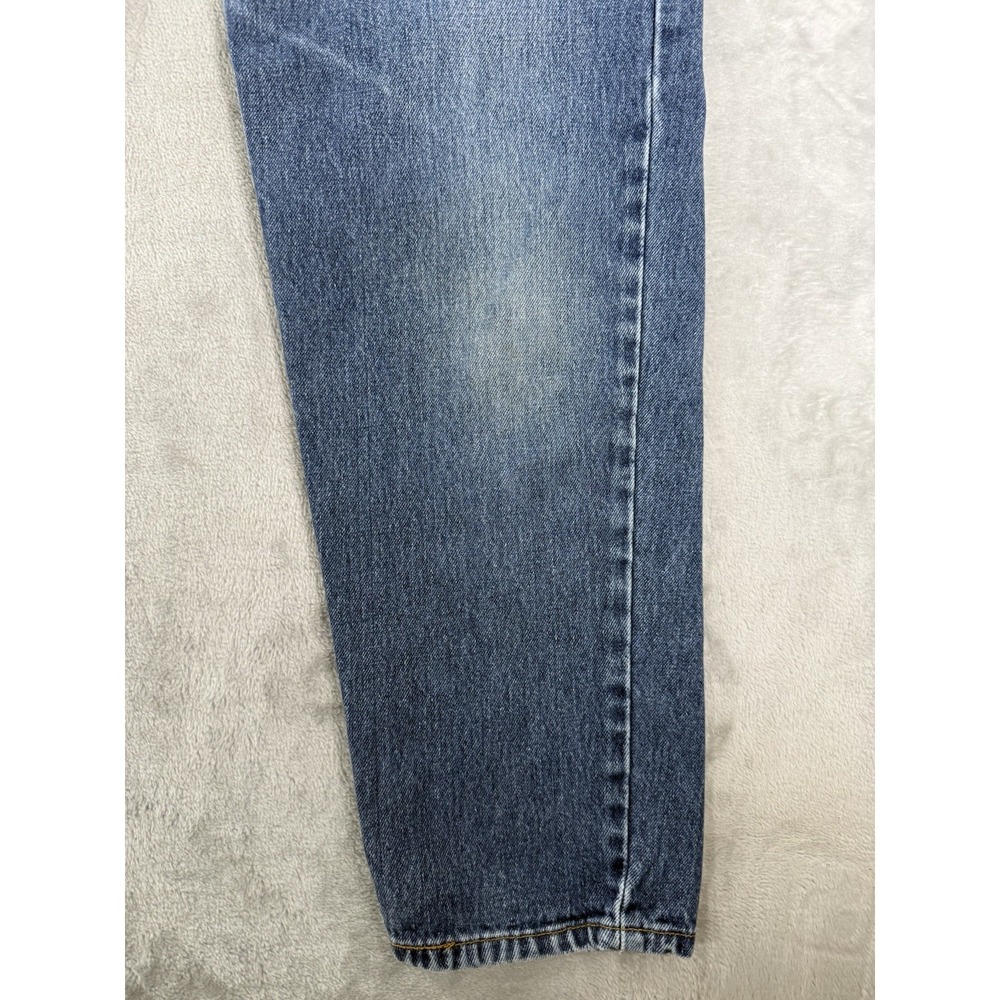 Levis 550 Jeans Women's 14 Reg Relaxed Fit Tapered Leg Vintage 90's Made In USA - Picture 4 of 14